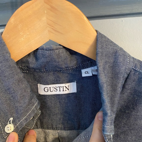 Gustin Chambray Shirt S - Picture 2 of 7